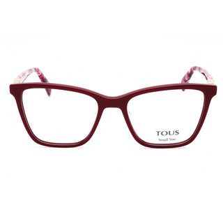 Tous VTOB29L Eyeglasses SHINY BURGUNDY/clear demo lens