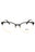 1433 - BLACK/GOLD/Clear demo lens
