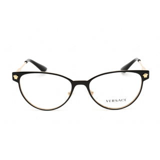 Versace 0VE1277 Eyeglasses Black Gold/Clear demo lens