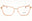 1507 - Peach Transparet/Clear demo lens