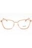 1507 - Peach Transparet/Clear demo lens