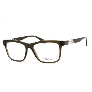 Versace 0VE3319 Eyeglasses Brown/Clear demo lens