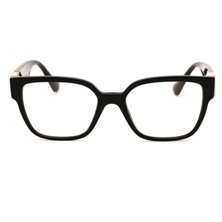 Versace 0VE3329B Eyeglasses Black/Clear demo lens