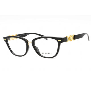 Versace 0VE3336U Eyeglasses Black/Clear demo lens