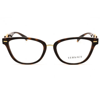 Versace 0VE3336U Eyeglasses Dark Havana/Clear demo lens