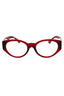 5430 - Bordeaux Transparent/clear demo lens