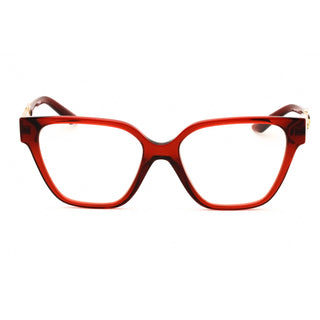 Versace 0VE3358B Eyeglasses Transparent Red/clear demo lens