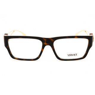 Versace 0VE3359 Eyeglasses Dark Havana/clear demo lens