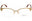 1463 - Gold / Clear Lens