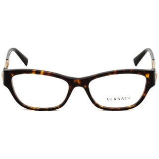 Versace VE3288 Eyeglasses Dark Havana / Clear Lens