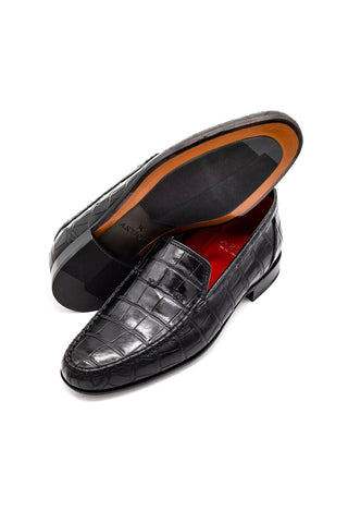 Artioli Fabriano Crocodile Loafer