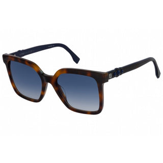 Fendi Ff 0269/S Sunglasses Dark Havana / Dark Blue Gradient-AmbrogioShoes