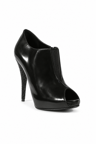 Fendi Patent Crystalized Short Bootie (FFWCRY05)