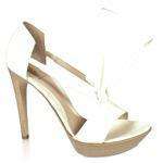 Fendi Platform Taupe Wood Platform Sandals Women's Designer Shoes (FFW15)-AmbrogioShoes