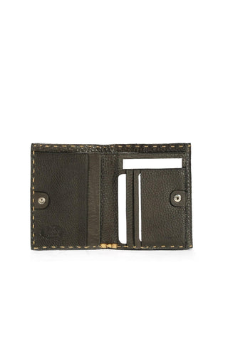 Fendi Women's Wallet Black Selleria short calf leather 8M0145