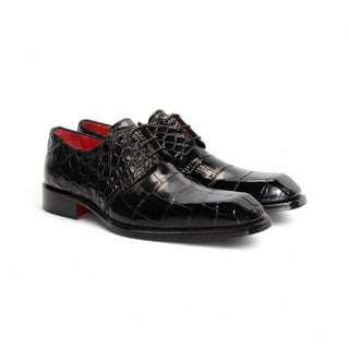 Fennix Alexander Exotic Alligator Skin Derby (FX1074)-AmbrogioShoes