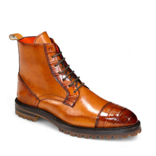 Fennix Bastian Alligator & Leather Boot-AmbrogioShoes