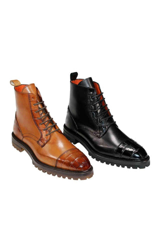 Fennix Bastian Alligator & Leather Boot