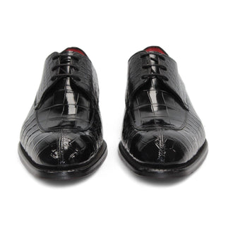 Fennix Benjamin Exotic Alligator Skin Cap-Toe Derby (FX1134)-AmbrogioShoes