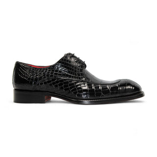 Fennix Benjamin Exotic Alligator Skin Cap-Toe Derby (FX1134)-AmbrogioShoes