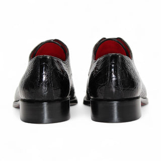 Fennix Benjamin Men's Shoes Exotic Alligator Skin Cap-Toe Derby (FX1134)-AmbrogioShoes