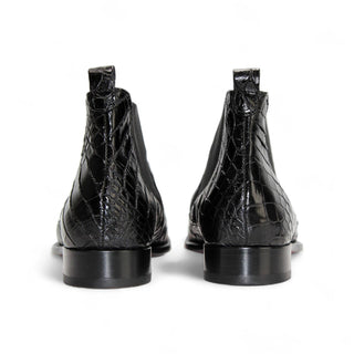 Fennix Cole Men's Shoes Alligator Skin Chelsea Boots (FX1146)-AmbrogioShoes