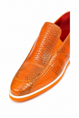 Fennix Daniel Genuine Eel-Skin Slip-on Loafers (FXS2600)