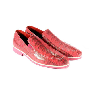 Fennix Daniel Genuine Eel-Skin Slip-on Loafers (FXS2600)-AmbrogioShoes