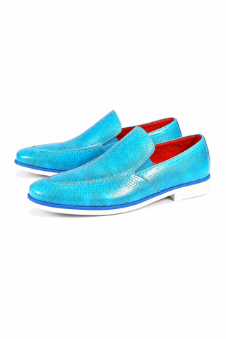 Fennix Daniel Genuine Eel-Skin Slip-on Loafers (FXS2600)