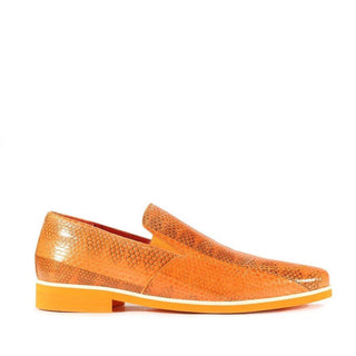 Fennix Daniel Genuine Eel-Skin Slip-on Loafers (FXS2600)-AmbrogioShoes