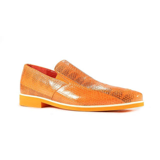 Fennix Daniel Genuine Eel-Skin Slip-on Loafers (FXS2600)-AmbrogioShoes
