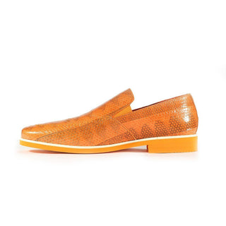 Fennix Daniel Genuine Eel-Skin Slip-on Loafers (FXS2600)-AmbrogioShoes