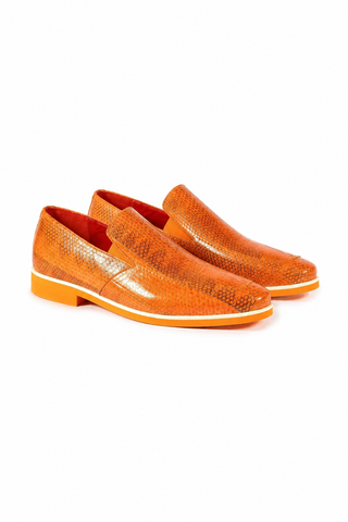 Fennix Daniel Genuine Eel-Skin Slip-on Loafers (FXS2600)