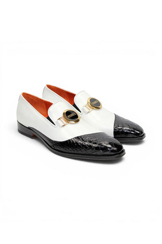 Fennix Davis Alligator & Leather Loafer