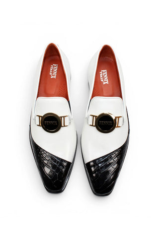 Fennix Davis Alligator & Leather Loafer