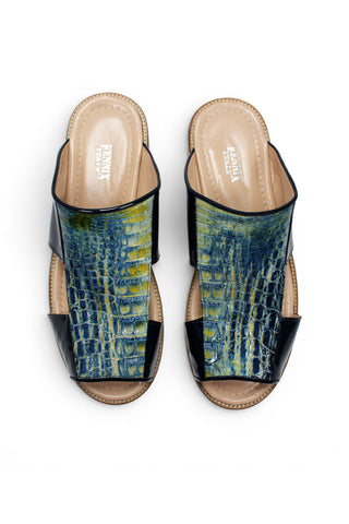 Fennix Diego Alligator Sandal