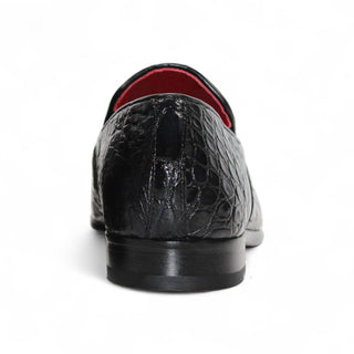 Fennix Easton Men's Shoes Alligator Skin Loafers (FX1152)-AmbrogioShoes