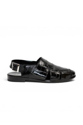 Fennix F131 Men’s Shoes Exotic Alligator Skin Sandal