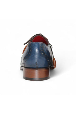 Fennix Jax Crocodile & Leather Derby-AmbrogioShoes