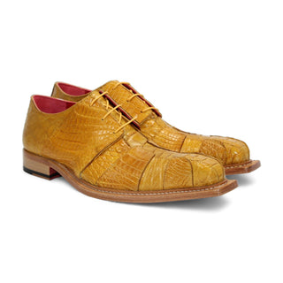 Fennix Kingston Alligator Skin Derby (FX1141)-AmbrogioShoes