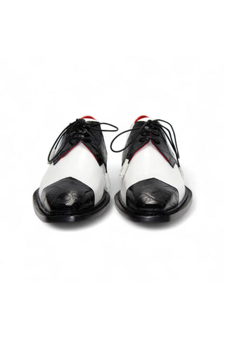 Fennix Landon 2 Alligator Skin & Calf-Skin Leather Derby (FX1160)