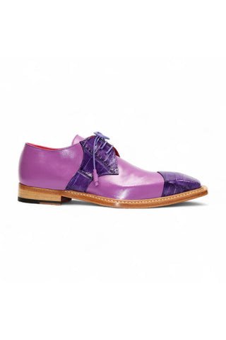 Fennix Landon 2 Alligator Skin & Calf-Skin Leather Derby (FX1160)