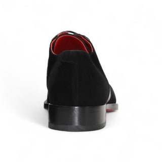 Fennix Landon Alligator Skin & Suede Leather Derby (FX1032)-AmbrogioShoes