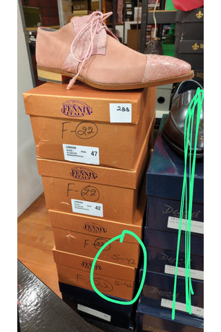 Fennix London Alligator & Suede Derby (288)