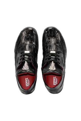 Fennix Mason Alligator & Leather Sneaker