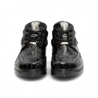 Fennix Mason Alligator Skin & Calf-Skin Leather Sneaker (FX1040)-AmbrogioShoes