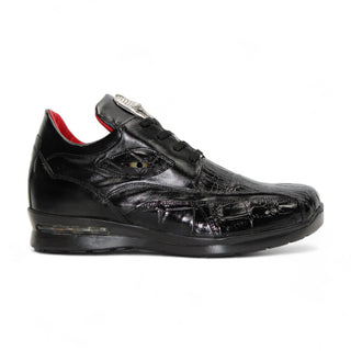 Fennix Mason Alligator Skin & Calf-Skin Leather Sneaker (FX1040)-AmbrogioShoes