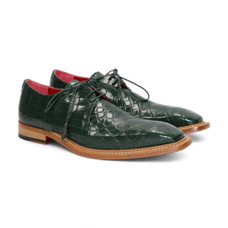 Fennix Rowan Men's Shoes Alligator Skin Derby (FX1162)-AmbrogioShoes