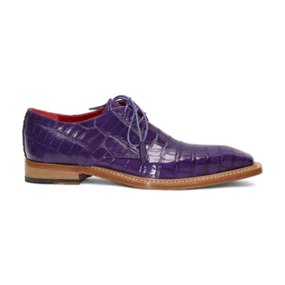 Fennix Rowan Men's Shoes Alligator Skin Derby (FX1162)-AmbrogioShoes
