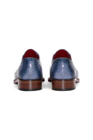 Fennix Tyler Alligator Skin & Calf-Skin Leather Derby (FX1064)-AmbrogioShoes